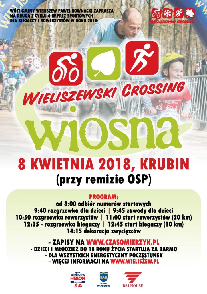 Wieliszewski Crossing 2018 Wiosna - Krubin - plakat
