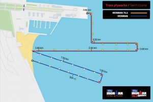 Ironman Gdynia 2022 trasa pływanie | Aktywer