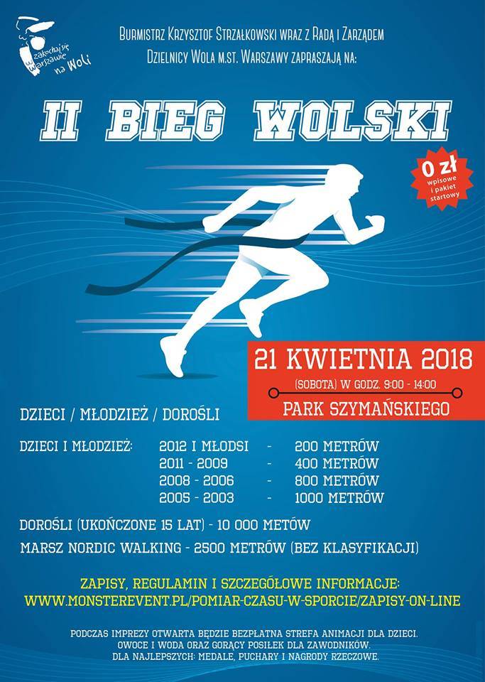 II Bieg Wolski Warszawa 2018 | Aktywer.pl